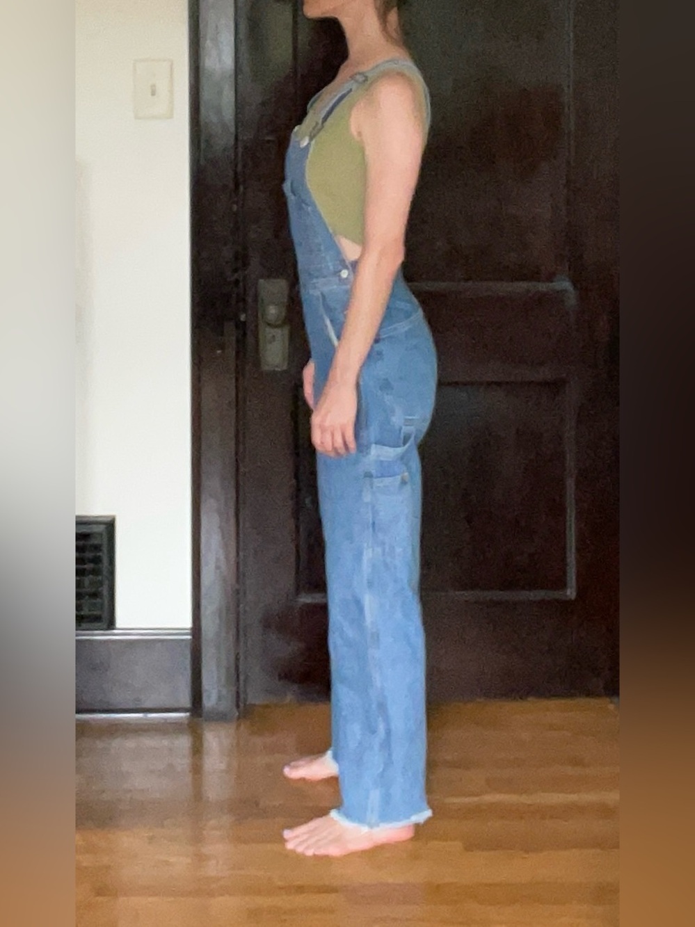 Jesse Kamm Cowboy Blue Japanese Denim Overalls EUC - Picture 12 of 12